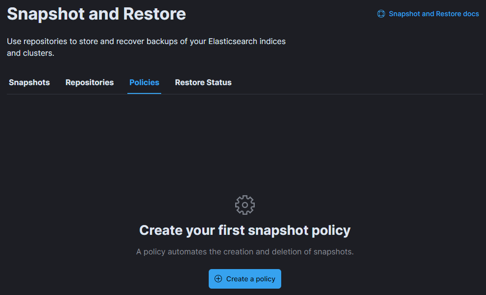 Policy One